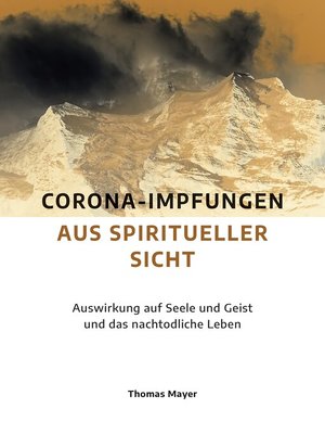cover image of Corona-Impfungen aus spiritueller Sicht